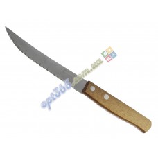 Нож кухонный с деревянной ручкой, 210 мм, на блистере. Китай