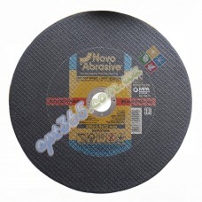 Круг отрезной по металлу НовоАбразив 350х3.5х25.4