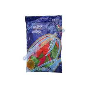 Шары надувные неоновые GF 90, 26 см.