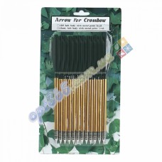 Стрелы для арбалета алюминий AL, 12 шт.