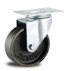 Поворотное колесо чугунное 125 мм