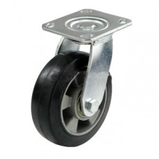 Колесо алюминиевое с кронштейном поворотным 150 мм