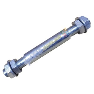 Ось 20 мм для колеса тачки, 16 см комплект 