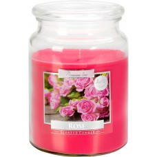 Ароматизированная свеча Роза Bispol