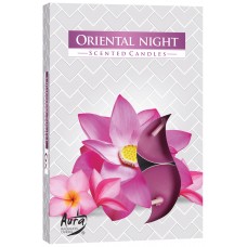 Чайные свечи Oriental night Bispol, 6 штук 