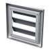 Решетка с гравитационными жалюзи Вентс МВ 100 Жс