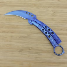 Нож балисонг-керамбит Totem K12B