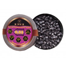 Пули остроголовые Winner 0.53, 4.5, 250 штук