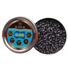 Пули круглоголовые Winner 0.65, 4.5, 300 штук