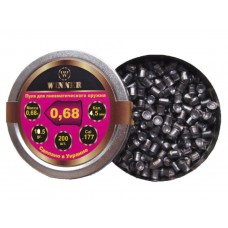 Пули остроголовые Winner 0.68, 4.5, 200 штук