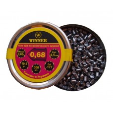Пули остроголовые Winner 0.68, 4.5, 300 штук
