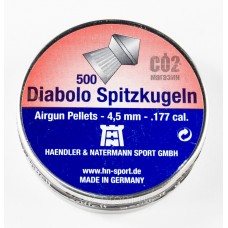 Пули Diabolo Spitzkugeln 0.56 грамма, 500 шт