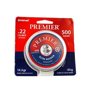 Пули для пневматики Crosman Premier 0.93 грамма, 5.5 мм, 500 шт
