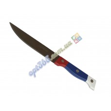 Нож кухонный, цветная ручка "Star №2" 225 мм. Китай