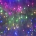 Гирлянда роса Конский хвост, 300 mini LED, цветная