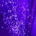Гирлянда роса Конский хвост, 400 mini LED, фиолетовая