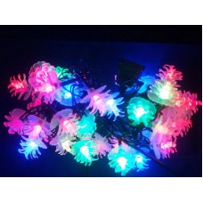 Гирлянда Шишка 5 метров, 40 LED, черный провод