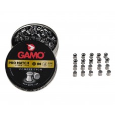 Пули Gamo Pro Match 4,5 мм, 0,49 грамм, 250 штук