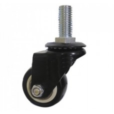 Колесо полиуретан поворотное на штыре 40 мм