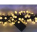 Гирлянда Шарики 11 мм., тепло-белая, 100 LED