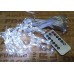 Гирлянда Штора капля с пультом 3x2 белая, 300 mini LED Гирлянда Штора капля с пультом 3x2 белая, 300 mini LED