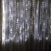 Гирлянда Штора капля с пультом 3x2 белая, 300 mini LED