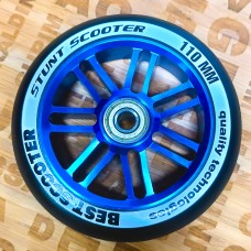Колесо для трюкового самоката алюминий 110 мм.