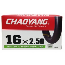 Камера для электровелосипеда 16x2.50 Chaoyang, TR-87, угловой вентиль