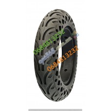 Покрышка литая 10х2.00, Боковая двойная перфорация Black