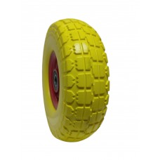 Колесо для тачки 4.10/3.50-4, (260x80), пенополиуретановое, 20 ось