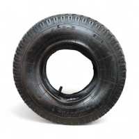 Покрышка 4.80/4.00-8 для строительный тачки с камерой, усиленная Волна